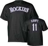 Brad Hawpe Colorado Rockies Name and Number Black T-Shirt