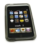 Original Trendline24 Silicon Case (translucent black) Apple ipod Touch2 - included Softbag