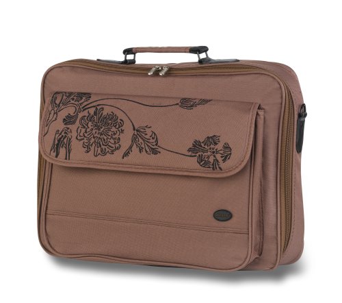 Oliepops Brown & Black Limited Edition laptop Case (Embroidery Range) Fits 15.4 & 17 inch