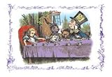 Paper poster printed on 12 x 18 stock. Alice in Wonderland: A Mad Tea Party