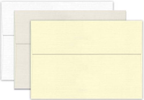 Classic LINEN Baronial Ivory (70T/Linen) - A7 Envelopes (5.25-x-7.25) - 1000 PK