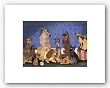 Cast of 'Lady and the Tramp' by Walt Disney 6.5"x9" Art Print Poster Disney