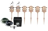 LiteSounds LS2400s Landscape Lights with Speakers, Sandstone, 6 Pack