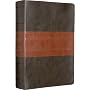 ESV Study Bible (TruTone, Forest/Tan, Trail Design)