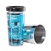 Oggi Professional 15-Ounce Glass and Stainless Steel Cocktail Shaker Set