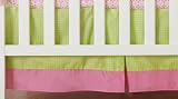 Flowers Crib Skirt