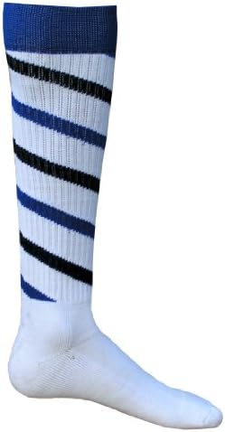 Red Lion Cyclone Two Tone Spiral Athletic Socks (available in 21 color combos)