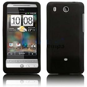 Black Soft Silicone Gel Skin Cover Case for HTC G3 Hero