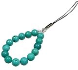 Amazon:携帯 ターコイズ携帯ストラップ A-S30165 24861
