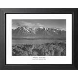 Ansel Adams Grand Teton B W Photo Picture Framed Art Print by Art Prints Inc