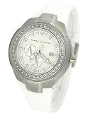 Armani Exchange White Sport Silver Dial Women's watch #AX5057