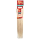 Sassy Silky Straight 18 Human Hair Extensions #613 Platinum Blonde