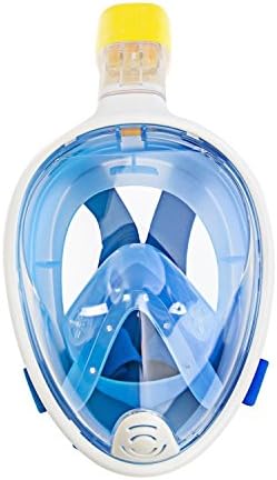 NuAge Easy Breathe Wide View Full Face Snorkel Mask