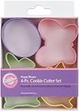 Wilton Hoppy Shapes 4-Piece Easter Cookie Cutter Set