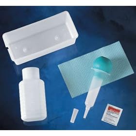 Contro-Bulb Irrigation Syringe, Includes: Rigid Tray, Alcohol Pad, Sq. Jar, Drape and Tyvek Lidding (20 Each/Case)