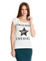 Broadway NYC Camiseta Manga Corta Daria (Blanco)