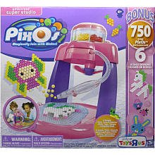 Pink Super Studio Pixos Play Set with 6 Bonus Designs