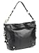 Authentic Coach Pebbled Leather Chain Side Carly Hobo Handbag 15251 Black