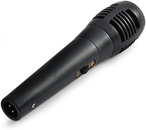 ComfyZone Uni-directional Wired Dynamic Microphone 1.5m Cable Black