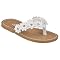 Toddler Girls' Circo&reg; Dasha Flower Thong - White