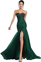 Hot Sale eDressit 2013 New Green High Split Strapless Evening Dress (00134604)