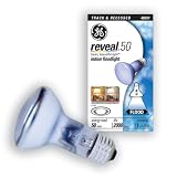 GE 50 Watt Reveal Floodlight R20 Light Bulb, 6-Pack #48691