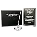 Funeral Guest Book | Memorial Guest Book | Black Guest Book Hardcover for Funeral | Guestbook for Sign In, Condolence | In Loving Memory in Silver Foil | Silver Pen and Memory Table Card Sign Included