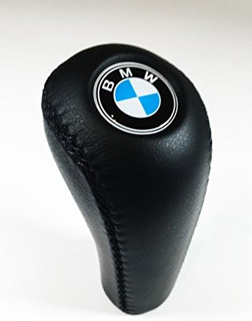 BMW GEAR SHIFT KNOB - E34 E36 E39 E46 - M3 M5 M6 - Natural leather !