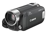 Canon LEGRIA FS200 SD-Camcorder (SDHC/SD/MMC-Card, 37-fach opt. Zoom, 6,9 cm (2,7 Zoll) Display) anthrazitgrau
