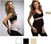 Belly Band Pro Combo Pak Everyday Maternity Wear (1 Nude + 1 Black + 1 White) , L Pre-pregnancy Size 10-12