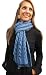 Handmade Artisan Scarf - Knitting Masterpiece Collection - Cottage Blue II (Knitted 100% By Hand)