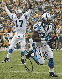 DeAngelo Williams Autographed / Signed Carolina Panthers Football 8x10 Photo