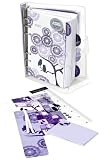 Purple Owls on Tree Vinyl Organizer Weekly Engagement Calendar/Planner 2012 (18-month Planner Covering July 2011 - Dec 2012)