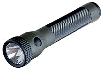 Streamlight 76312 PolyStinger Flashlight with AC/DC Steady Charge PiggyBack Holder, Olive Drab