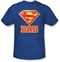 SUPER DAD Superman Logo Father Adult T-shirt Tee Shirt