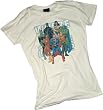 Classifed #1 - "Where Is The Justice League" -- Justice League Crop Sleeve Fitted Juniors T-Shirt