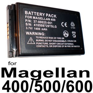 Battery for The Magellan eXplorist 500 Super Extended Life