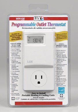 Childrens Toyshop  Tools & Hardware : Lux WIN100 Smart Temp Fully Programmable Thermostat