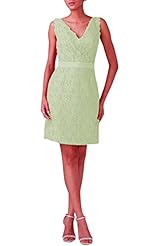 V-neck Cocktail Beaded Lace Evening Dress/Prom Dress/Party Dress/Wedding Dress 