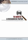 How to Write a Research Paper