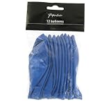 Paperchase 12 Pearlised Balloons. Blue Design