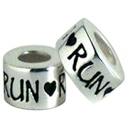 Run Pandora Style Bead Compatible with Chamilia Biagi Troll & Pandora