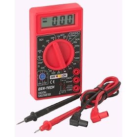 Digital Amp Ohm Volt Meter Ac Dc Voltmeter Multimeter