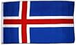 Drapeau Islande - 60 x 90 cm