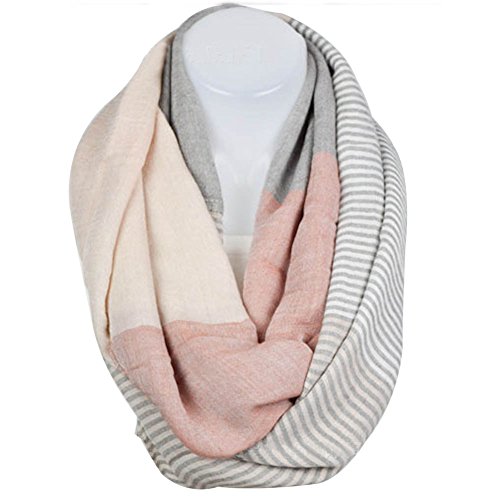 NOVAWO® Fashion Women's Soft Infinity Loop Scarf Wrap Scarves