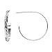 Sterling Silver 24mm Wheat Diamond Cut Hoop Post Earrings