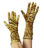 Fancy Dress Gloves | Leopard Print Gloves