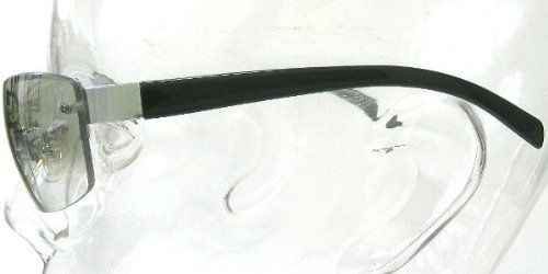 ◆メタルフレーム◆シャープな定番♪　silver/clearHmirror