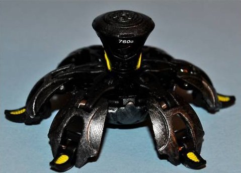 Bakugan Booster Pack Darkus Darkon (Black) Freezer 760g (New, in package)