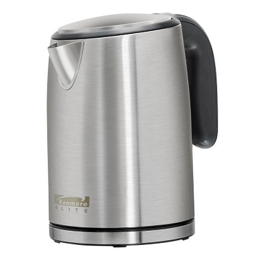 Kenmore Elite Stainless Steel 60 oz. 1440 Watts Electric Tea Kettle Kenmore Elite Stainless Steel 60 oz. 1440 Watts Electric Tea Kettle